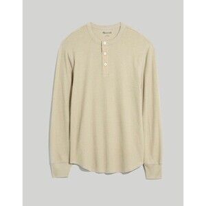 Madewell Thermal Henley Tee Size Large